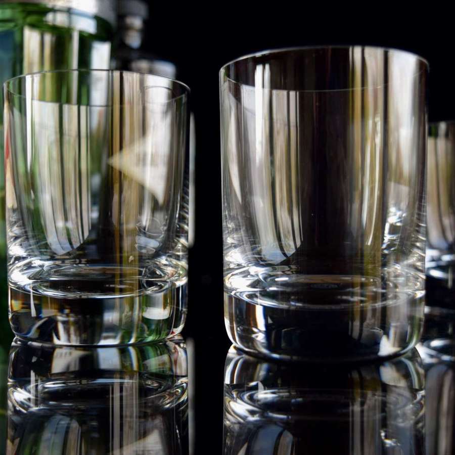 5 Baccarat Perfection Old Fashioned Tumblers 