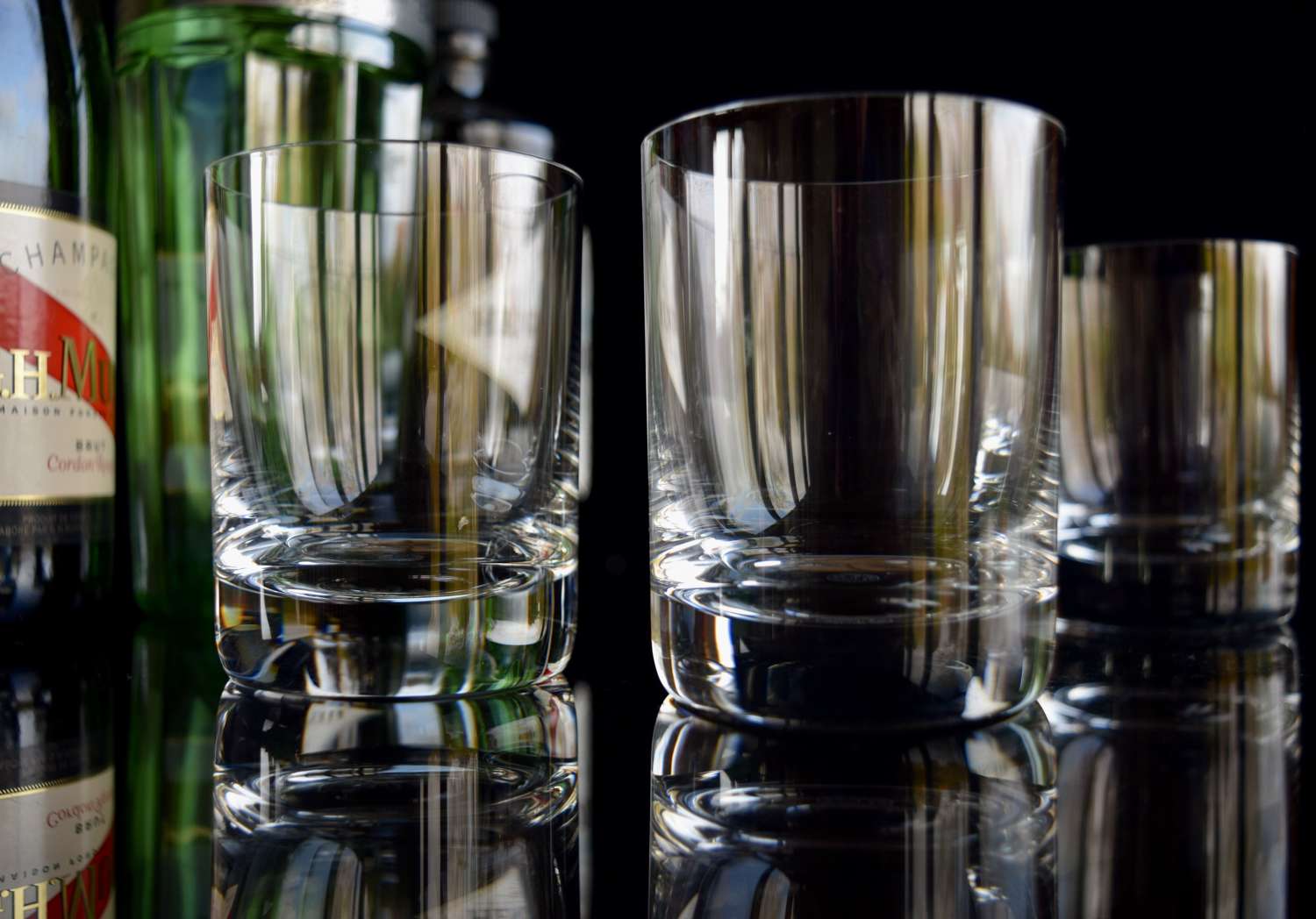 5 Baccarat Perfection Old Fashioned Tumblers 