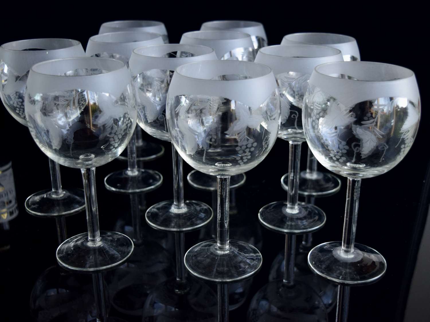 11 Gin & Tonics originally Burgundy Tasting Glasses