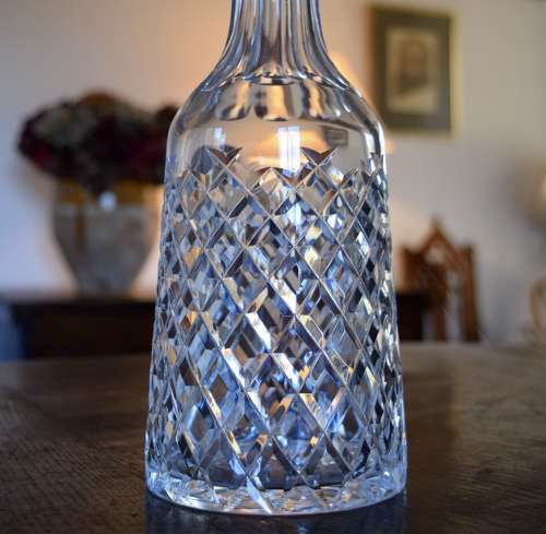 Waterford Crystal Boyne/Adare Mallet Decanter