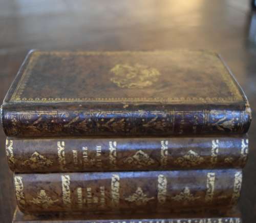 Antique Book Tantulus Liqueur Set Paris c 1930