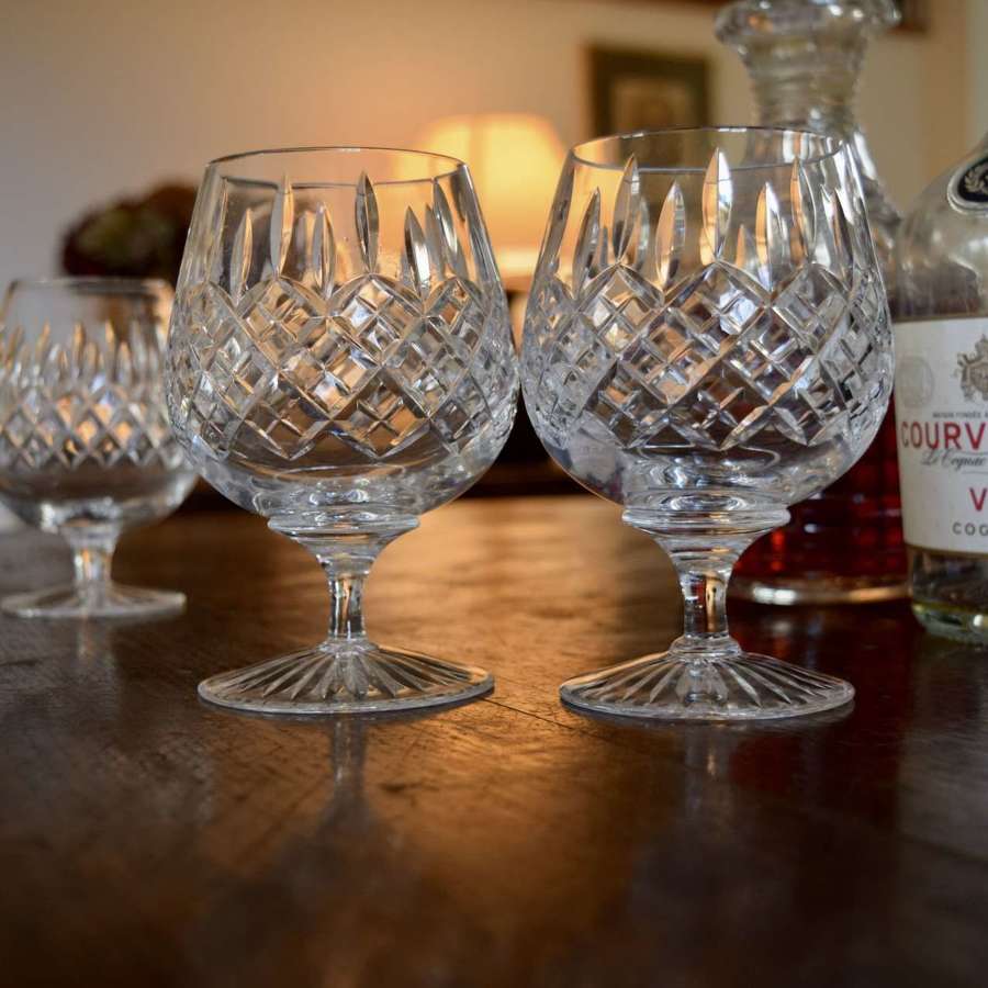 6 Brandy Glasses Edinburgh & Stuart mixed