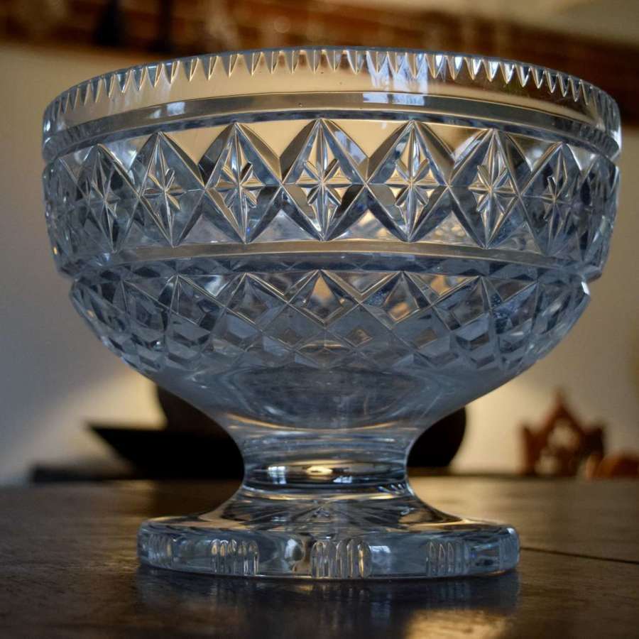 Edinburgh Crystal Orkney pedestal Fruit Bowl