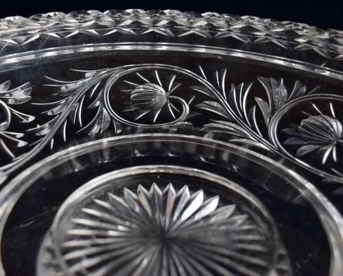 Stuart Crystal Bowl Mansfield pattern