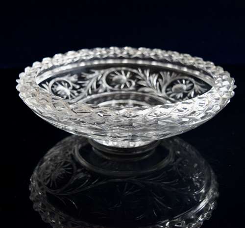 Stuart Crystal Bowl Mansfield pattern
