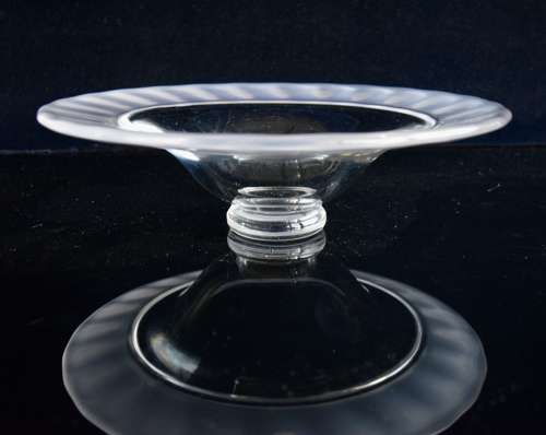Orrefors Pedestal Bowl by Berit Johansson