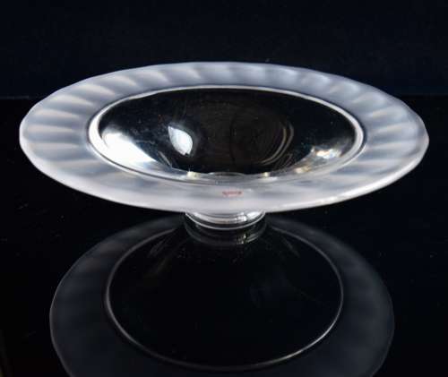 Orrefors Pedestal Bowl by Berit Johansson