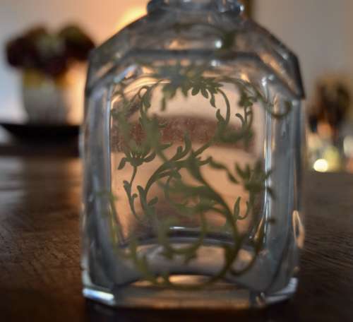 Small Gilded Decanter 19th Century France