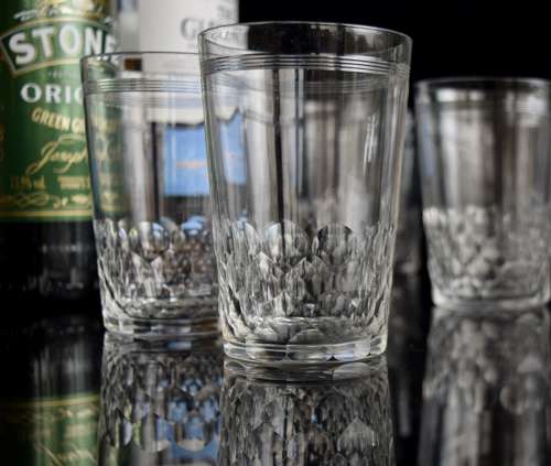 11 Baccarat Ecailles et Filet 7oz Tumblers