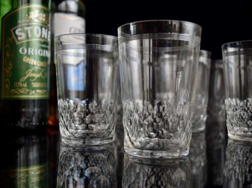 10 Baccarat Ecailles et Filet 3 1/4