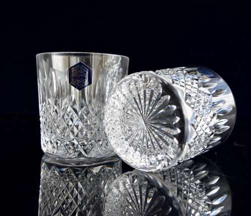 2 Stuart Crystal Shaftesbury 9 oz Tumblers