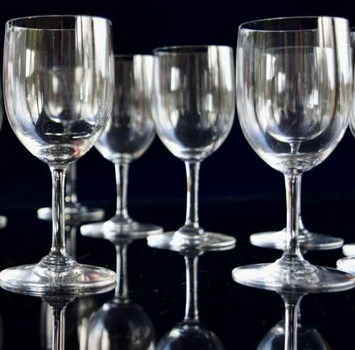 5 Baccarat Perfection Port Glasses