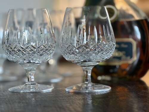 Stuart Crystal Madison Brandy Glasses