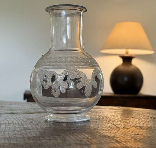 Baccarat small Carafe Belle Epoque c1890