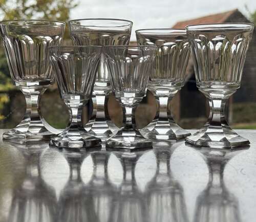 16 Val Saint Lambert Wine Port & Liqueur c1925
