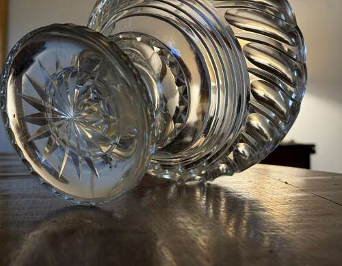 Centrepiece Bowl attributed to Baccarat c 1910