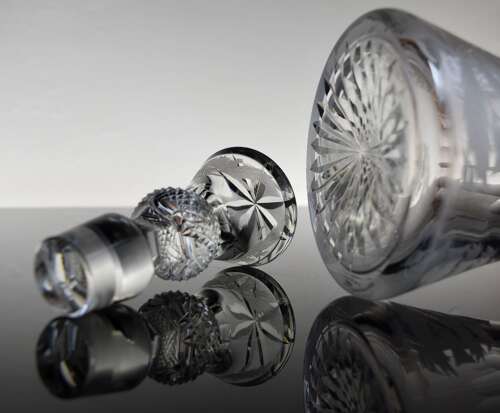 Edinburgh Crystal Thistle Claret Jug