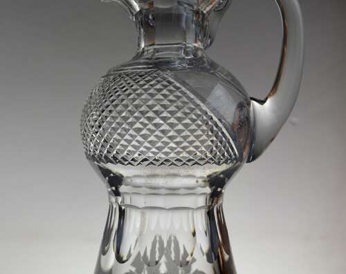 Edinburgh Crystal Thistle Claret Jug