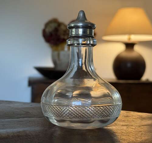 A Silver Bitters Bottle Birmingham 1936