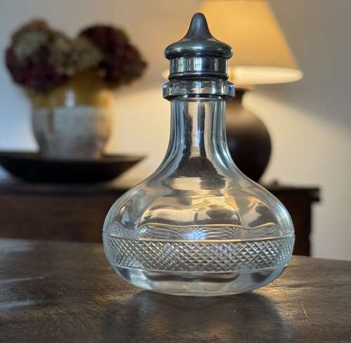 A Silver Bitters Bottle Birmingham 1936