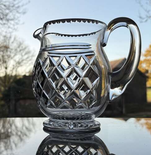 Stuart Crystal Victoria Cocktail/Lemonade Jug c1925