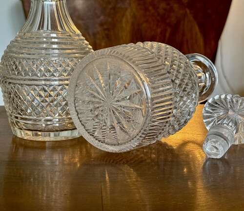 2 Georgian Revival Decanters c1890