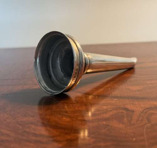 Victorian Wine Funnel Sterling Silver 1889