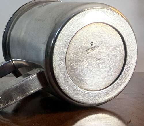 Broggi of Milan Silver plate Coffee Creamer Italian Africa Police 1940