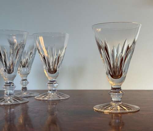 8 Waterford Crystal Eileen Sherry Glasses