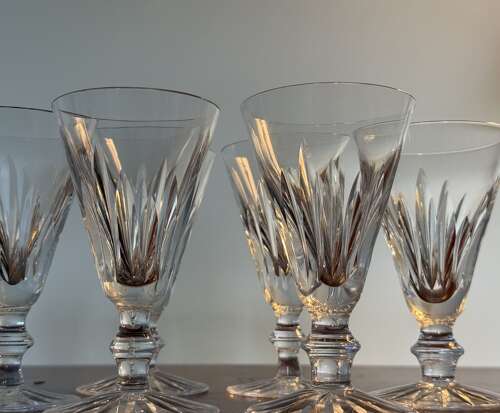 6 Waterford Crystal Eileen Sherry Glasses